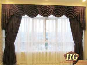 thi công rèm cửa nhà chị linh