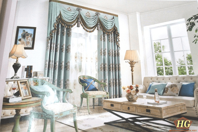 rèm cửa phòng khách