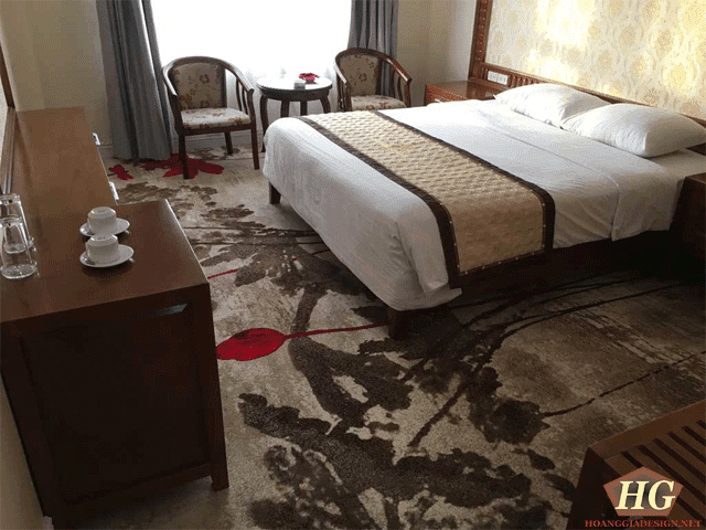 Thi công thảm trải sàn cao cấp cho phòng ngủ êm ái