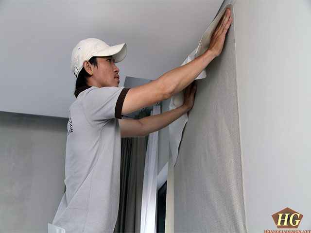 Cần lưu ý trước khi tự thi công giấy dán tường