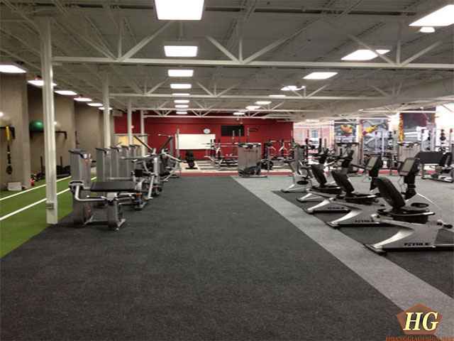 Nên thi công thảm trải sàn thế nào cho phòng tập Gym