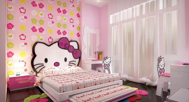 Mẹo thi công giấy dán tường cho không gian rộng hơn